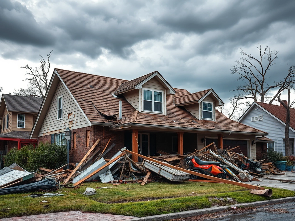 Storm Natural Disaster Damage